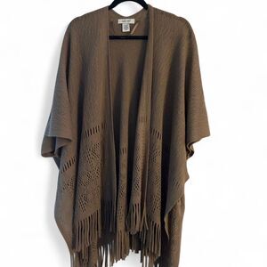 Nine-west Women's Brown and Khaki Coat One size